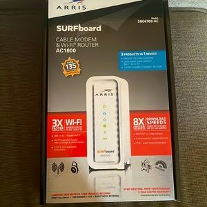 Arris Surfboard cable modem and WiFi router